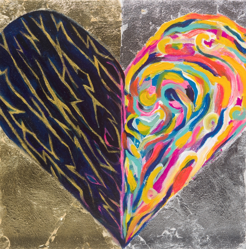 Corazon Oscuro by artist Melissa Wen Mitchell